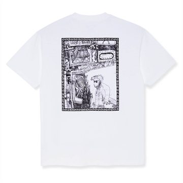Polar Skate Co T-shirt S/S Gorilla King White